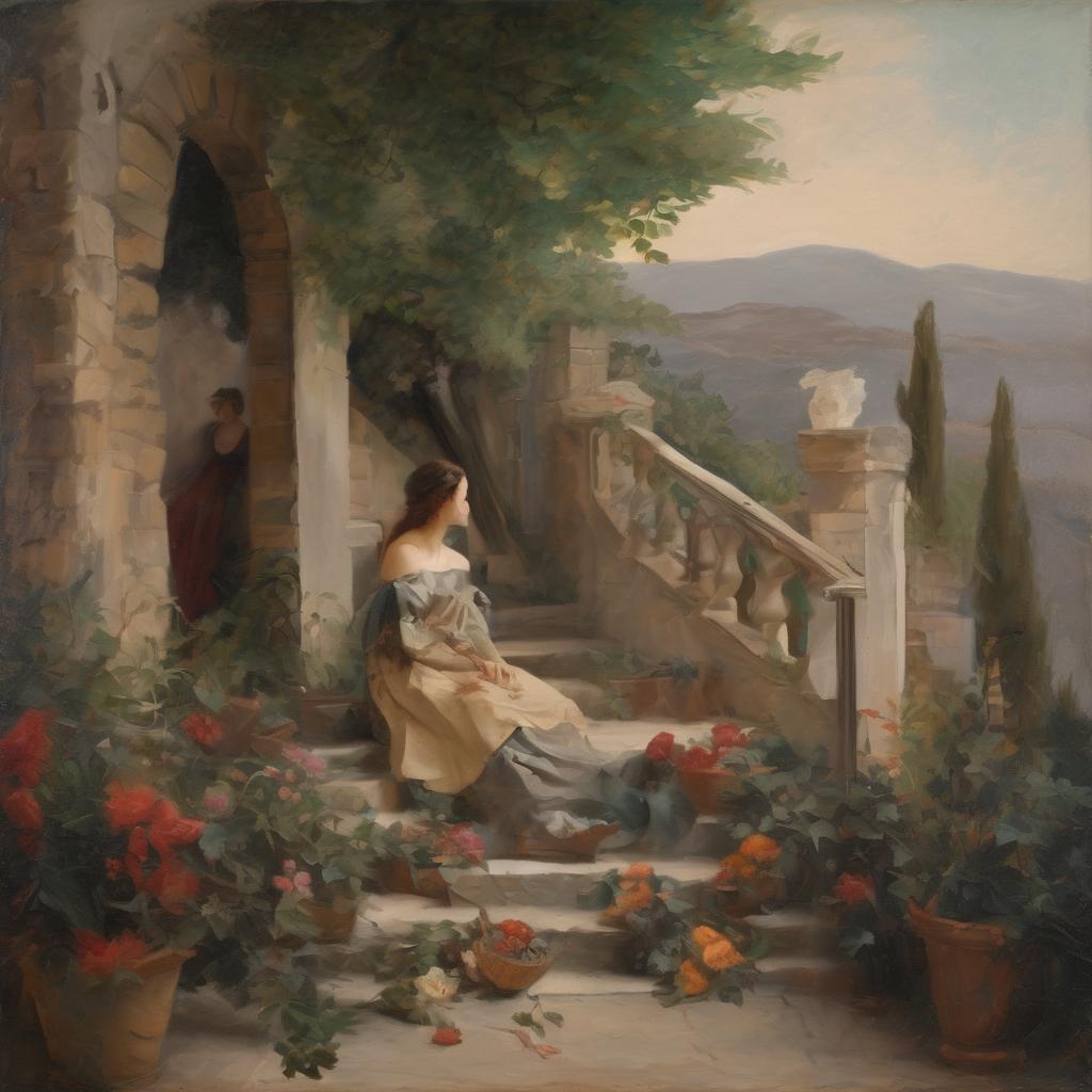 Στιλ και Τεχνικές του Charles-Melchior DESCOURTIS